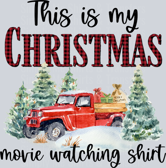 christmas farm truck shirt