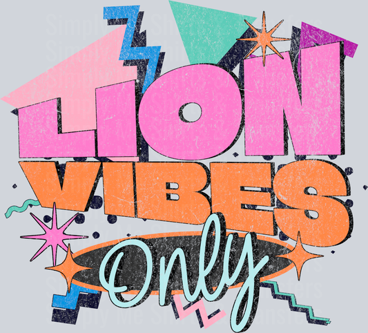 Retro - LION vibes only