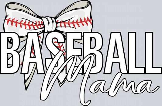 BOW BASEBALL MAMA