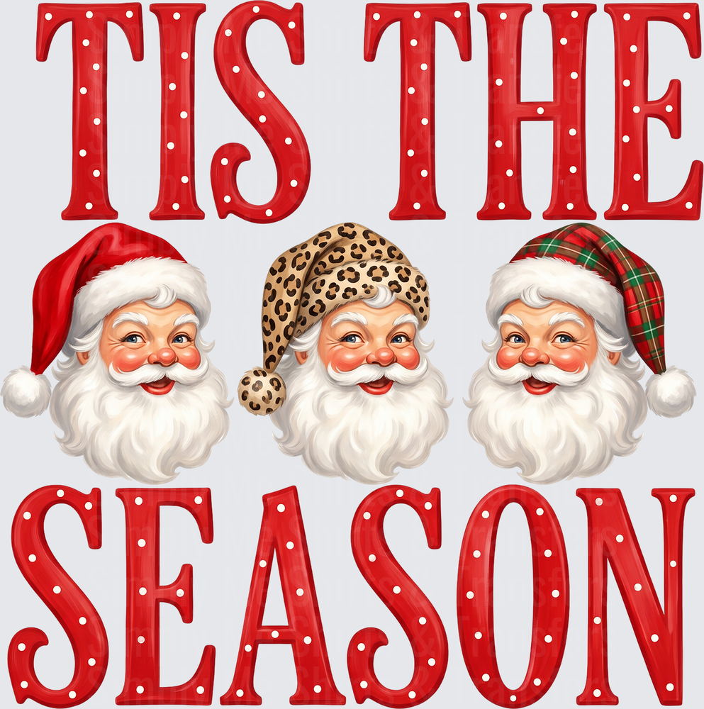 Tis the Season Christmas Santa