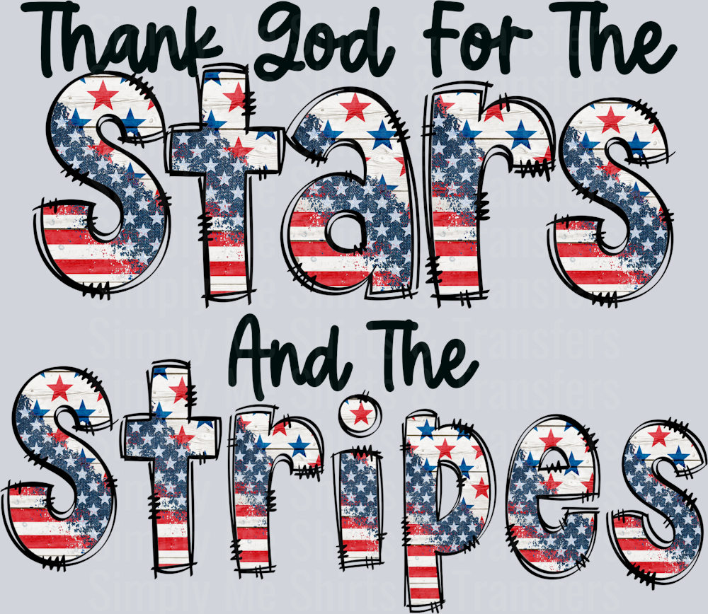 Thank God for the Stars and Stripes