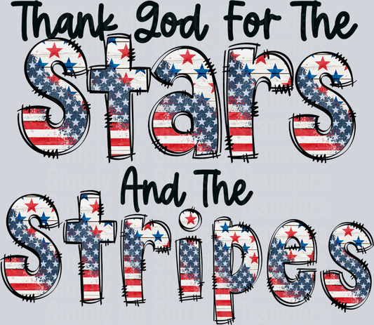 Thank God for the Stars and Stripes