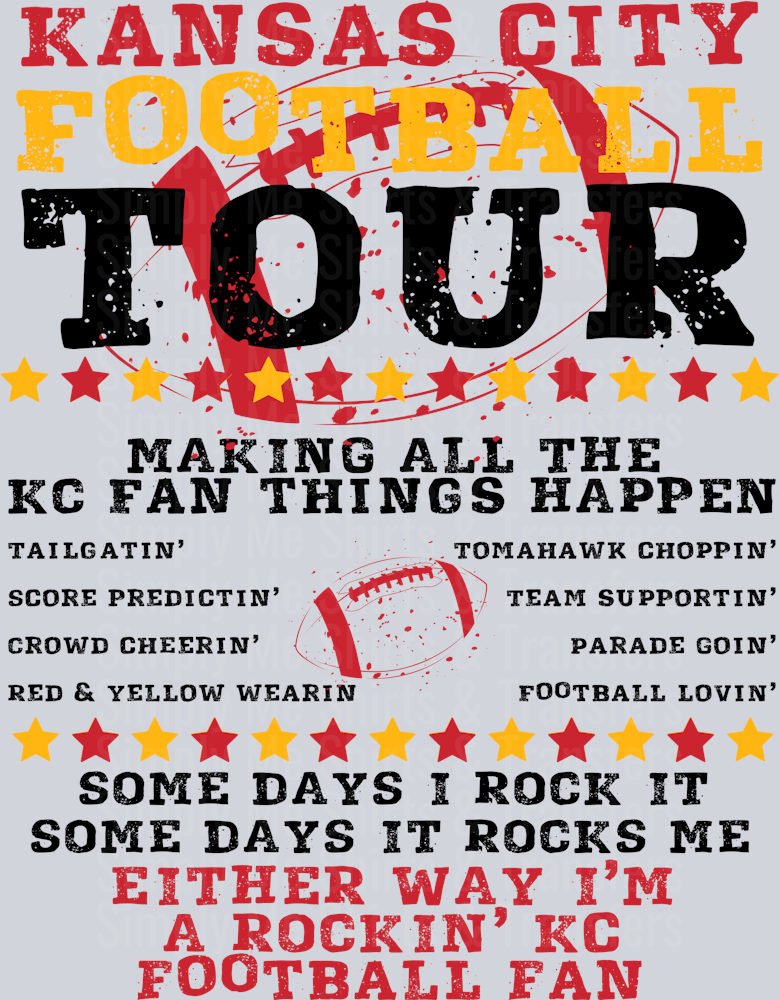 KC Football Tour Back BLK