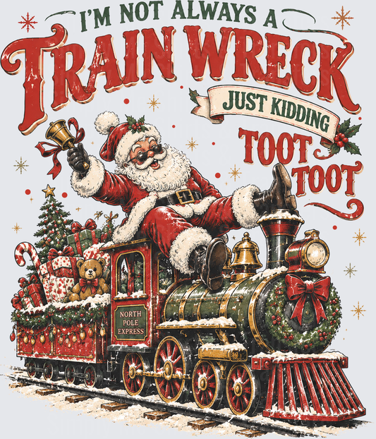 I'm Not Normally A Train Wreck