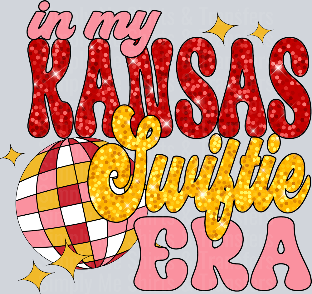 Kansas Swiftie Era Glitter