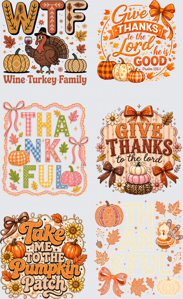Thanksgiving/Fall Premade 17