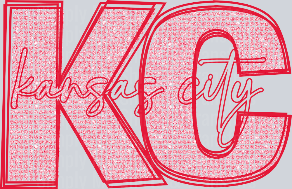 Rhinestone KC Red